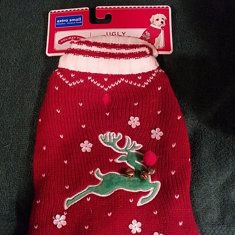 Xmas dog sweater